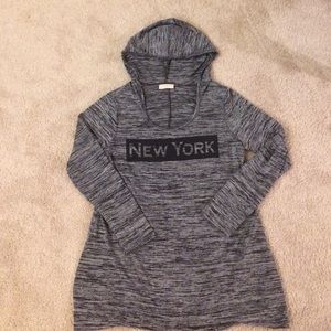 Bobby Brooks hooded long sleeve shirt