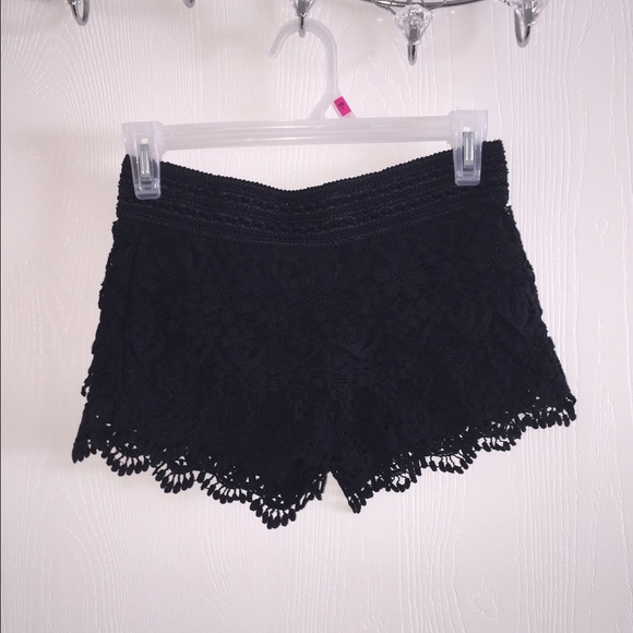 Lace shorts!