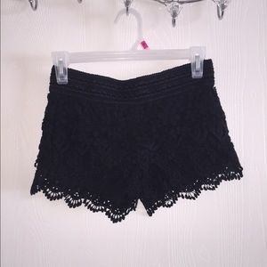 Lace shorts!
