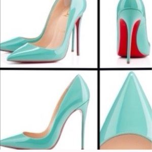 TIFFANY BLUE LOUBOUTINS