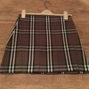 Burberry car wash skirt