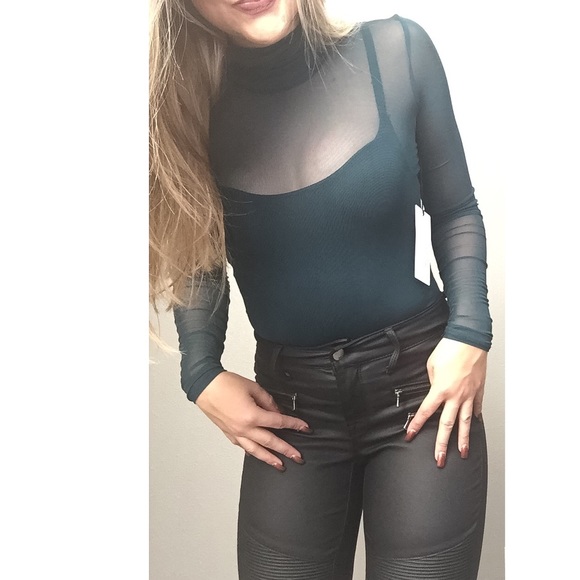 LAST Mesh Trendy Bodysuit - Picture 2 of 4