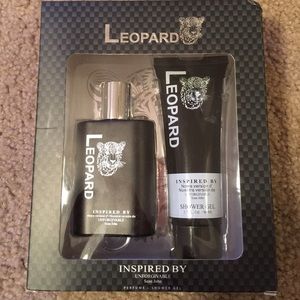 Leopard perfume+shower gel set