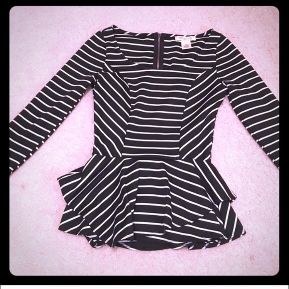 Arden B peplum top!