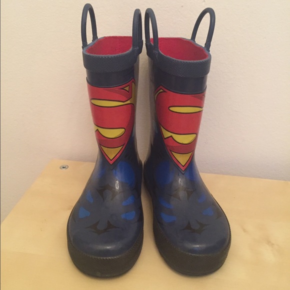Toddler Superman Rain Boots