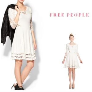 Free People ivory dress
