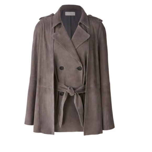 Olivia Palermo Jackets & Coats - Chelsea28 Suede Trench Vest with removable cape Olivia Palermo Jackets & Coats - Chelsea28 Suede Trench Vest with removable cape