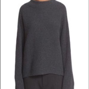 Crop Rib Wool & Cashmere Pullover