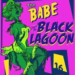 Babe From the Black Lagoon print 🕸👄🌘