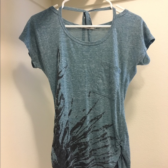 Blue/green t-shirt - Picture 2 of 3