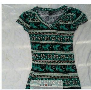 Cute patterned top
