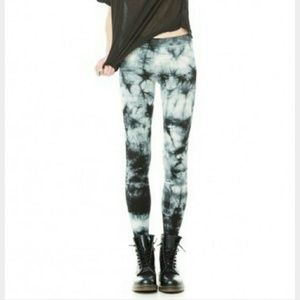 Authentic Brandy Melville tie dye leggings