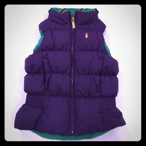 Ralph Lauren reversible puffer vest