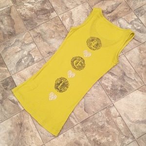 L.E.I. Chartreuse Tank Top