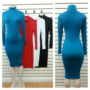 Turtle Neck Dress
