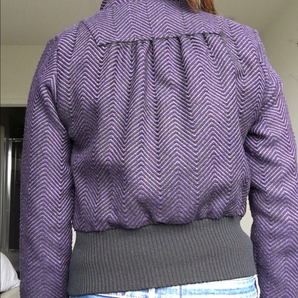 Black and purple jacket - Picture 3 of 4
