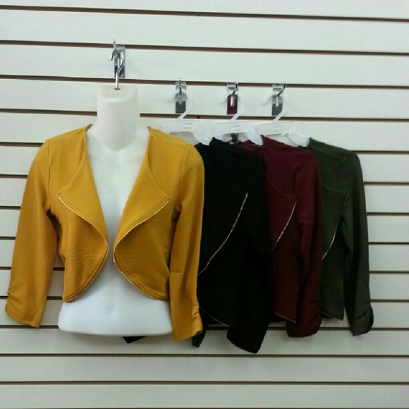 Open Crop Cardigan