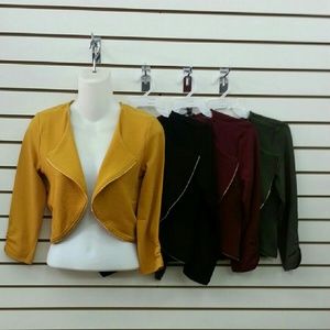 Open Crop Cardigan
