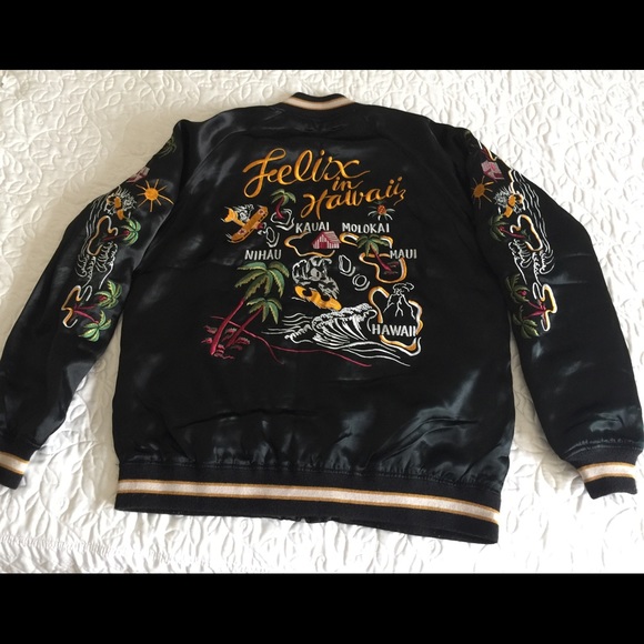 🚫SOLD❗️Collectible Bomber "Felix in Hawaii!"