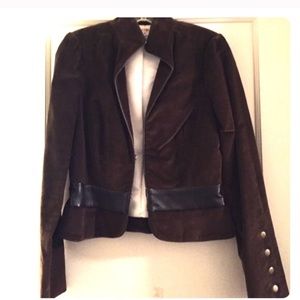 Corduroy brown blazer