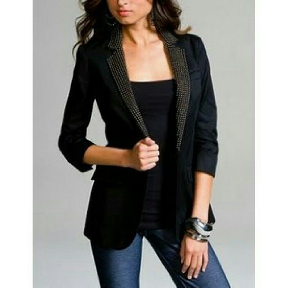 Sold! Express Black Boyfriend Blazer - Picture 1 of 3