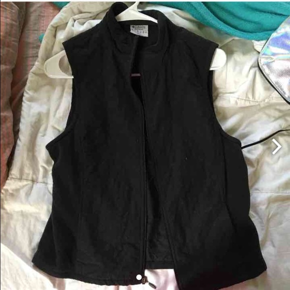 Columbia black vest