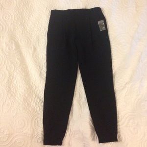 Black track pants from Uniqlo