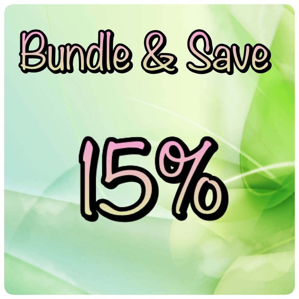 ‼️15% off bundles‼️