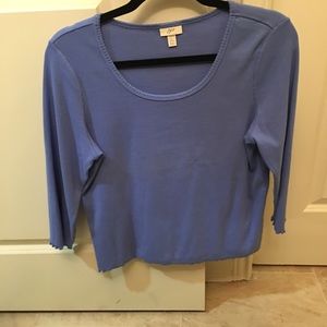 Quater sleeve sweater