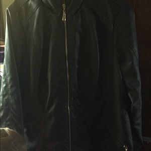Roz and Ali from dress Barn 1x pleather jacket