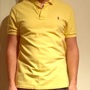 Yellow polo