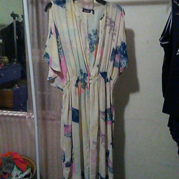 Tildon silk cover up or over layer