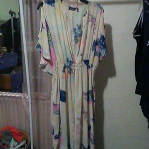 Tildon silk cover up or over layer