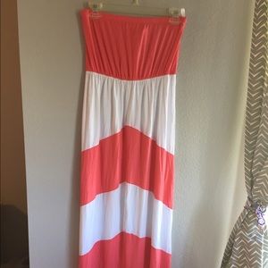 Strapless Maxi Dress