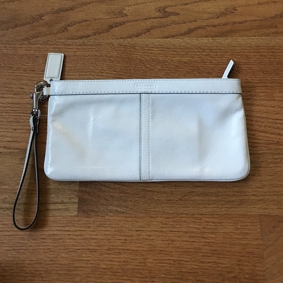 White Coach wristlet