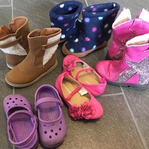 girls lot of shoes size 7