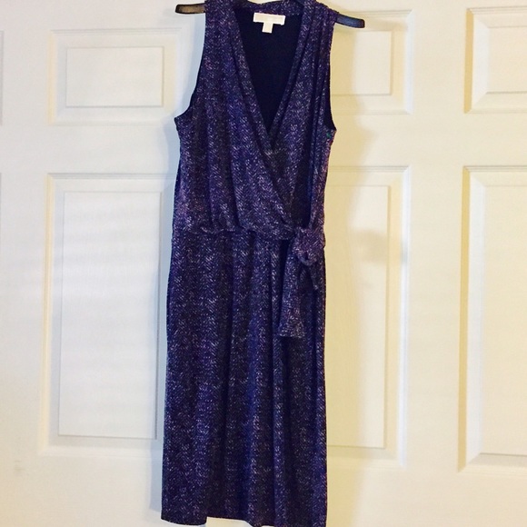 MICHAEL Michael Kors Dresses & Skirts - Michael Kors Purple Wrap Pocket Dress M