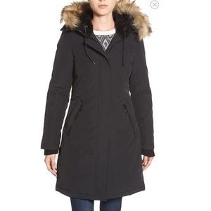 Vince Camuto Down Fill Parka with Faux Fur Trim