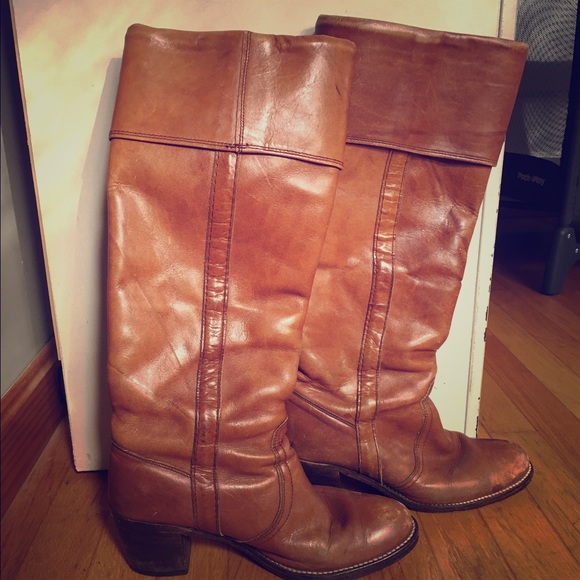 Frye leather boots 7B