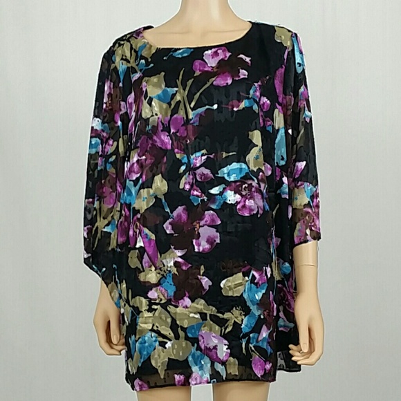 Alex Evenings Blouse NWT