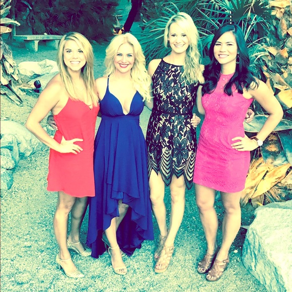 Navy Dress.