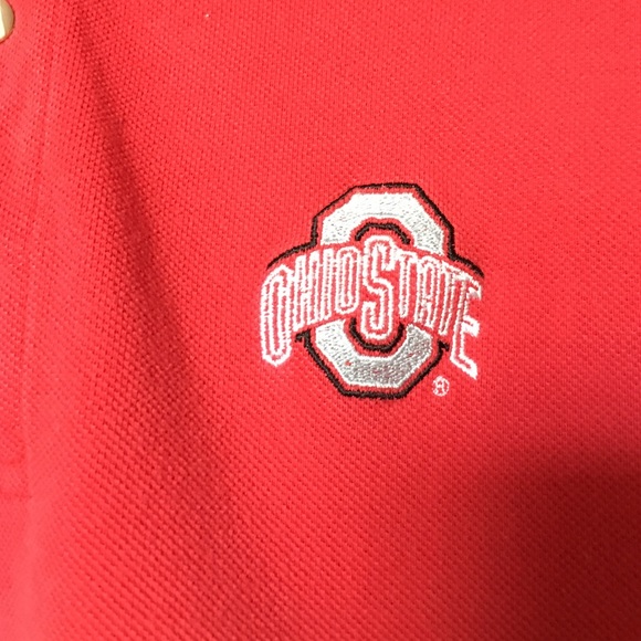 🧩Ohio State Polo Size L SHOW YOUR TEAM SPIRIT!🧩 - Picture 2 of 4