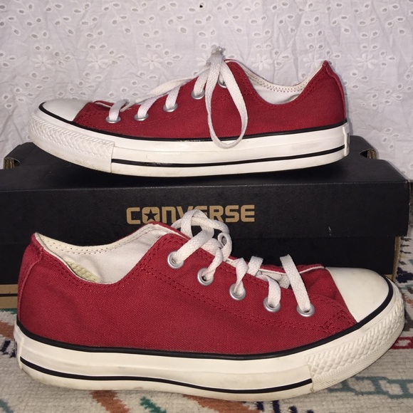 Authentic Red Converse