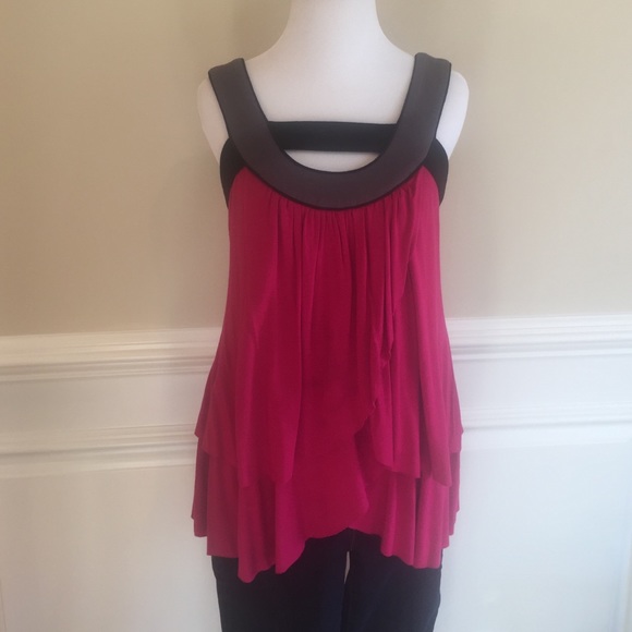 Gorgeous Pink and Black Top