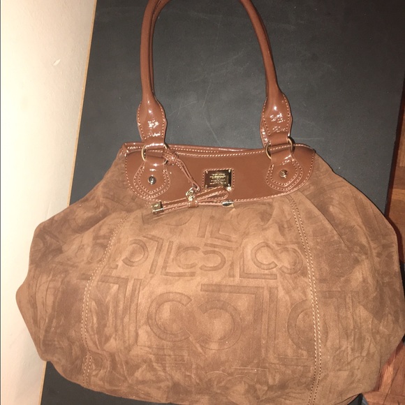 Liz Claiborne Suede Handbag