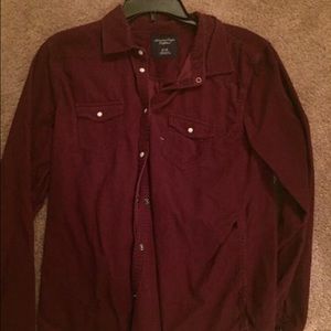 Corduroy Long Sleeved Shirt