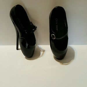 Patent leather shoes.6inch "Devious"