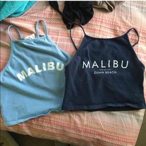 Malibu crop top bundle