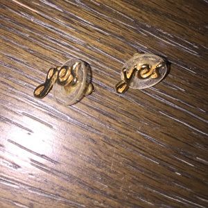 Kate spade yes earrings