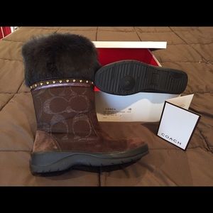 Coach Winter Signature Boots